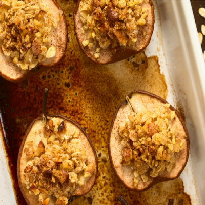 Warm Baked Pears