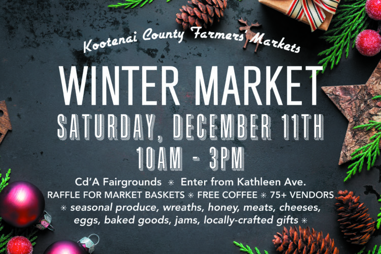 Winter Market Coming December 11